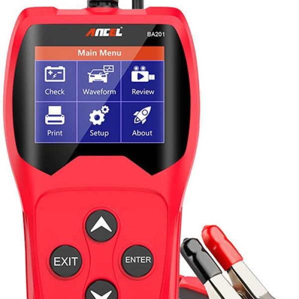 Testador de Bateria BA201 8 - 16V DC - ANCEL
