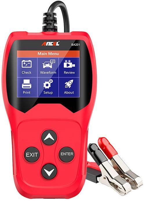Testador de Bateria BA201 8 - 16V DC - ANCEL