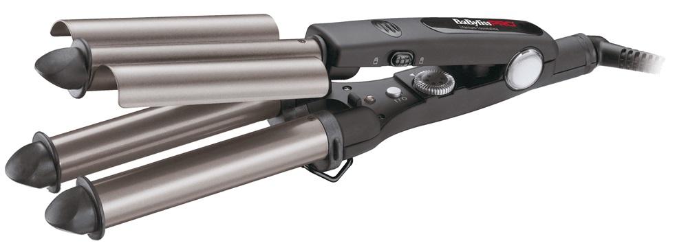 Modelador de Cabelo Tripple Waver 125W (Preto) - BABYLISS