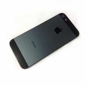 BACK CASE PARA IPHONE 5 PRETA — Recondicionado