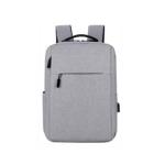 Mochila Multifuncional Cinzento Novoteck BAG-001 com USB Integrado