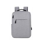 Mochila Multifuncional Cinzento Novoteck BAG-001 com USB Integrado