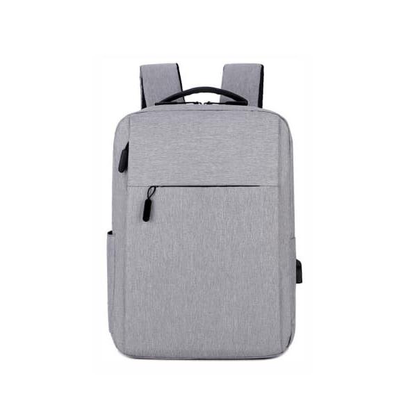 Mochila Multifuncional Cinzento Novoteck BAG-001 com USB Integrado