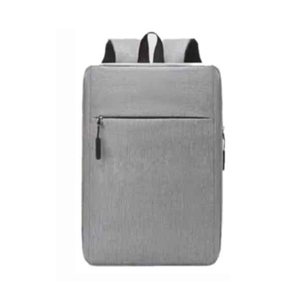 Mochila Multifuncional Cinzento Novoteck BAG-006 com Compartimentos e Design Contemporâneo