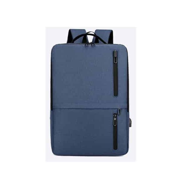 Mochila Azul Novoteck BAG-012 - Conforto e Praticidade com Design Moderno