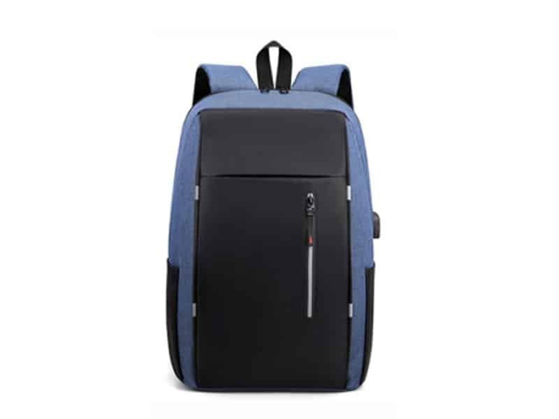 Mochila Azul Novoteck BAG-015 - Elegância e Eficiência no Seu Dia