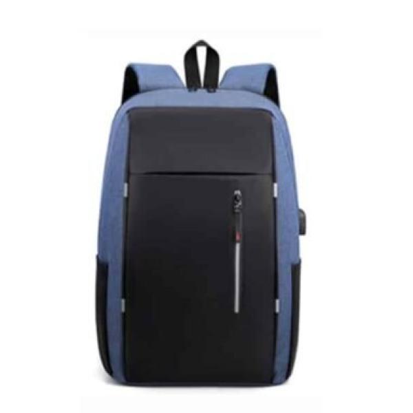 Mochila Azul Novoteck BAG-015 – Elegância e Eficiência no Seu Dia