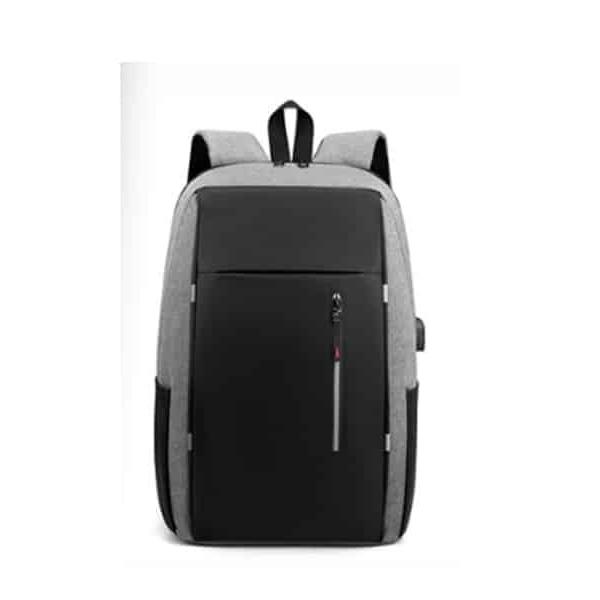 Mochila Cinzento Novoteck BAG-015 - Elegância e Eficiência no Seu Dia