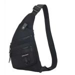 Sling Bag Negro Novoteck BAG-023 com Design Moderno e Funcionalidade USB