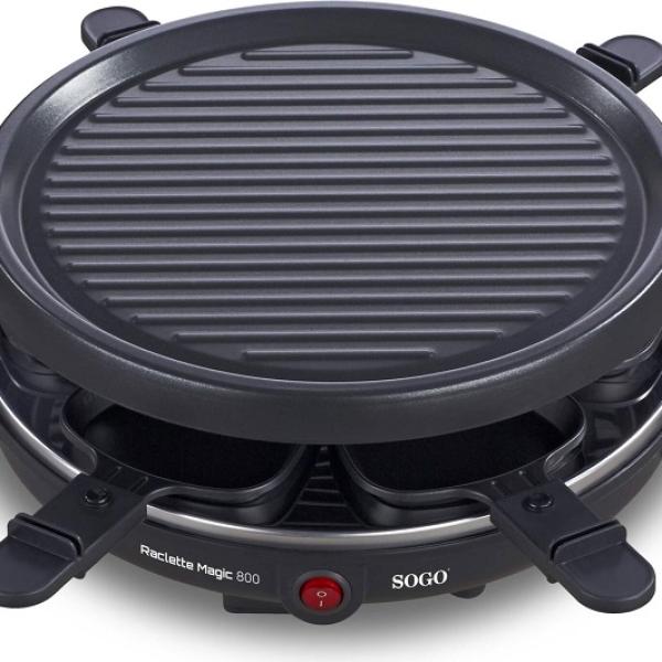 Grelhador Raclette 800W - SOGO