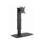 Suporte de Secretária MS - D1ST - 02 para 1 Monitor Ajustável em Altura Rotaçao e e Inclinaçao até 32" / 8Kg