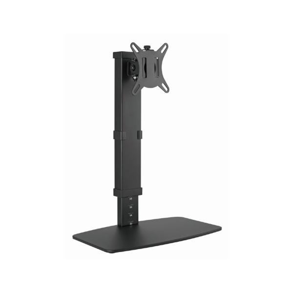 Suporte de Secretária MS - D1ST - 02 para 1 Monitor Ajustável em Altura Rotaçao e e Inclinaçao até 32" / 8Kg