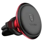Suporte Magnético de Smartphone p/ Carro Air Vent (Preto/Vermelho) - BASEUS