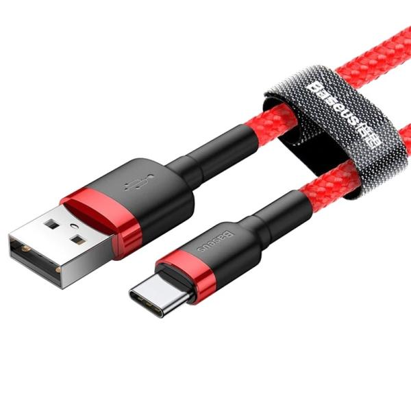 Cabo Cafule USB - A Macho - Cabo USB - C Macho (1metro) - BASEUS