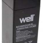Bateria de Chumbo 4V 4,5Ah - WELL