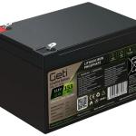 Bateria de Lítio LiFePO4 12,8V 12Ah 153.6Wh