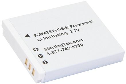 Bateria Câmara Canon NB - 6L 3,7V 1000mAh Li - Ion