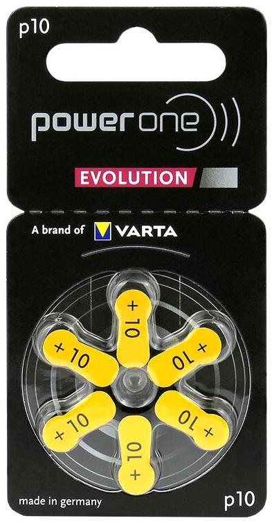 Pack 6x Pilhas p/ Aparelhos Auditivos - PR70/PR10/PR230/AZA10 - VARTA