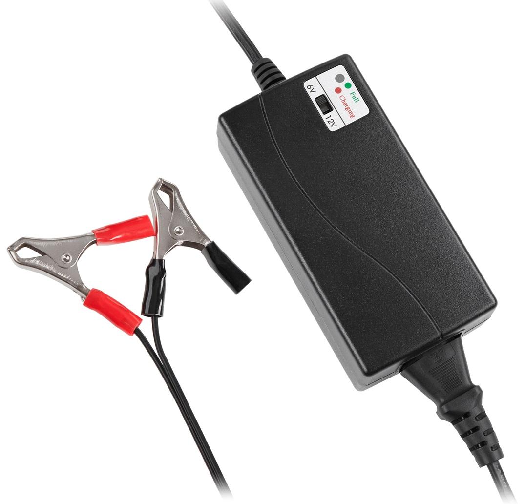 Carregador de Baterias 6/12V (1800mAh) - REBEL