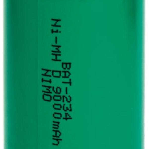Pilha Acumuladora R20/D 1,2V 9000mAh NI - MH Recarregável