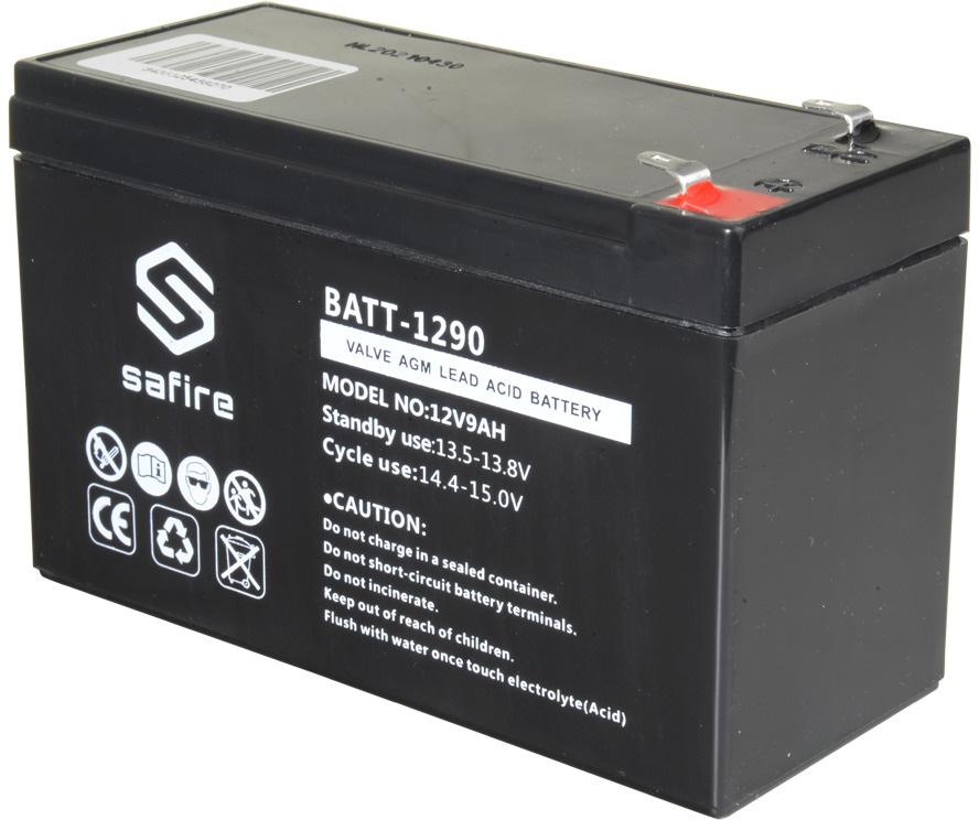 Bateria de Chumbo 12V 9Ah - SAFIRE