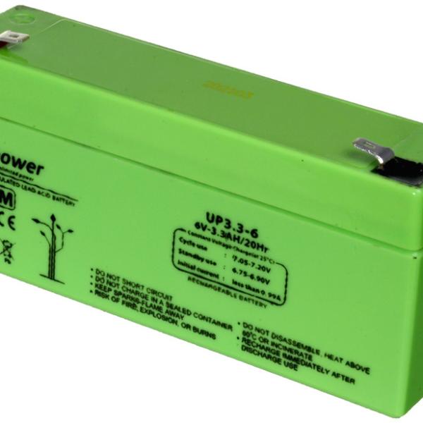 Bateria de Chumbo 6V 3,2Ah - UPOWER