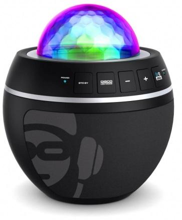 Coluna Portátil Bluetooth c/ Efeitos de LED (Preto) - iDance