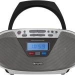 Rádio CD Bluetooth BBTU - 400SL 6W (Prateado) - AIWA