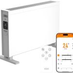 Aquecedor Convetor Elétrico Smart Wi - Fi Tuya Blaze 2000W c/ Comando (Branco) - KSIX