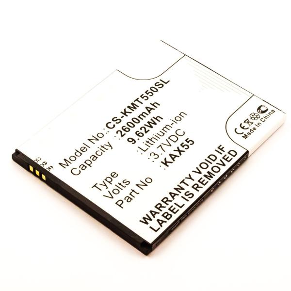 Bateria Compatível KAX55, KAX55 - BKBAK007752 Kazam (2600mAh)
