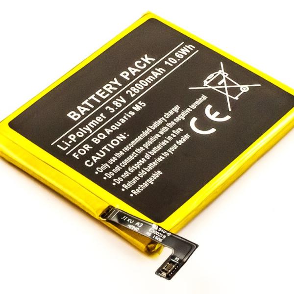Bateria Compatível Aquaris M5 BQ (2800mAh)