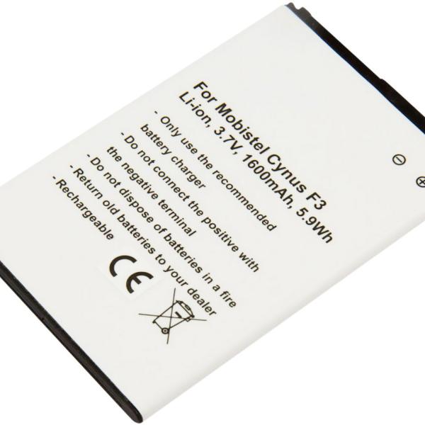Bateria Compatível Cynus F3 3,7V Mobistel (1600mAh)