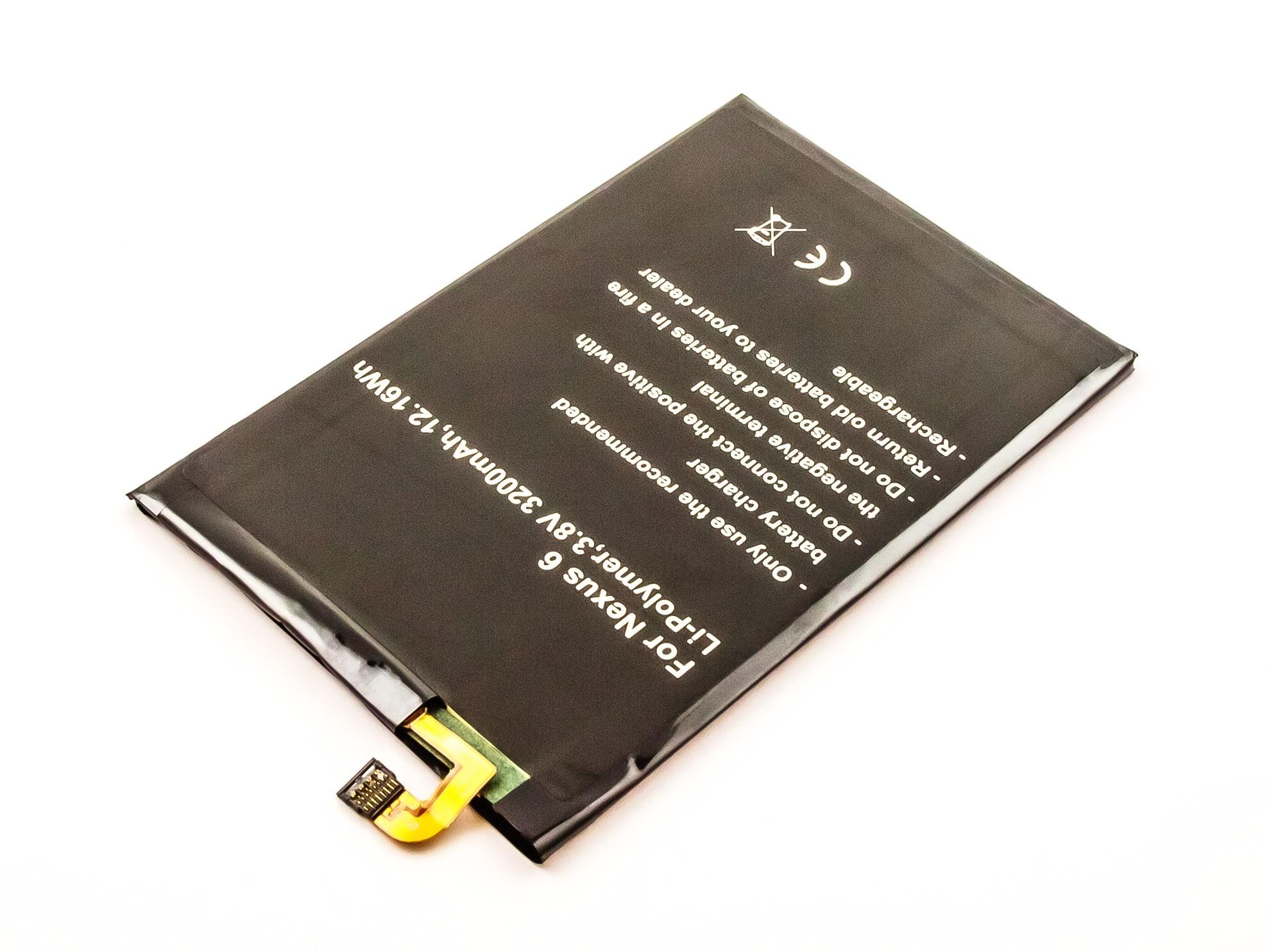 Bateria Compatível Nexus 6 Motorola (3200mAh)