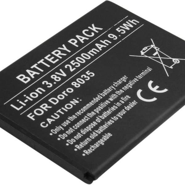 Bateria Compatível 8035 3,8V Doro (2500mAh)