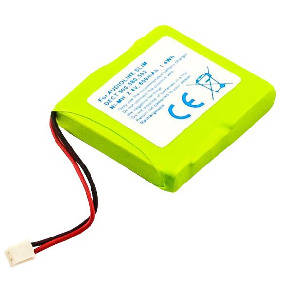 Bateria Compatível GP5M702BMX Audioline (600mAh)