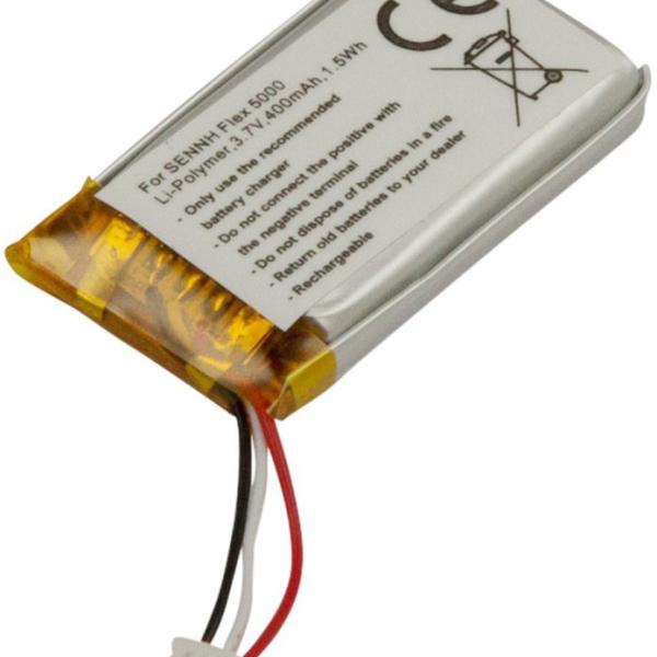 Bateria Compatível Flex 5000 3,7V Sennheiser (400mAh)