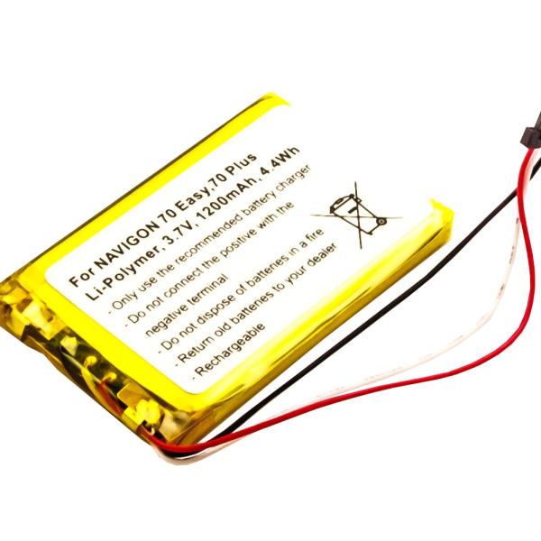 Bateria Compatível TOPAZ, TOPAZ PCZF 1045003501 Navigon (1200mAh)