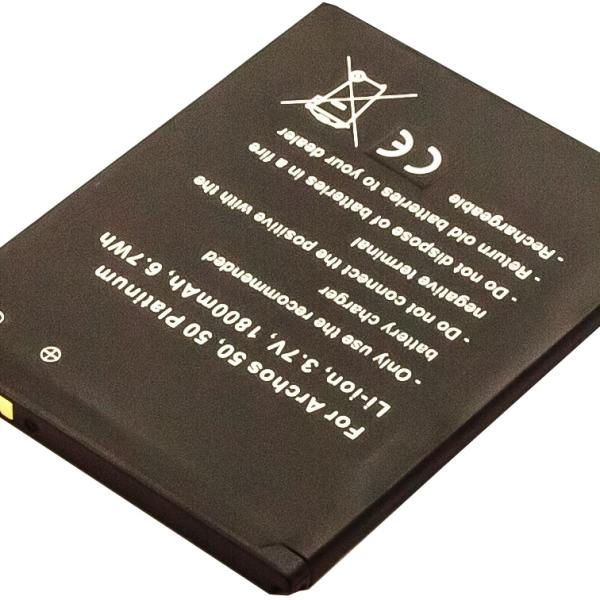 Bateria Compatível 50 Helium, 50 Platinum, 50b Helium Archos (1800mAh)