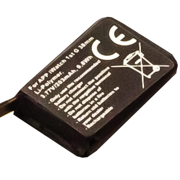 Bateria Compatível iWatch 1st G 38mm Apple (203mAh)