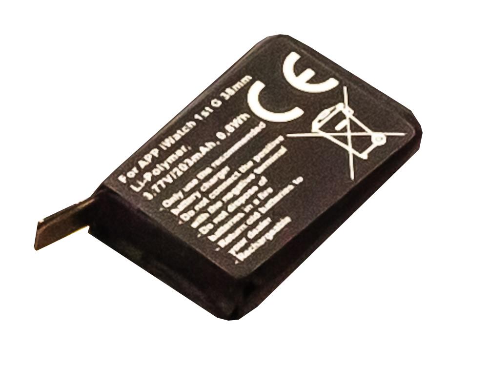 Bateria Compatível iWatch 1st G 38mm Apple (203mAh)