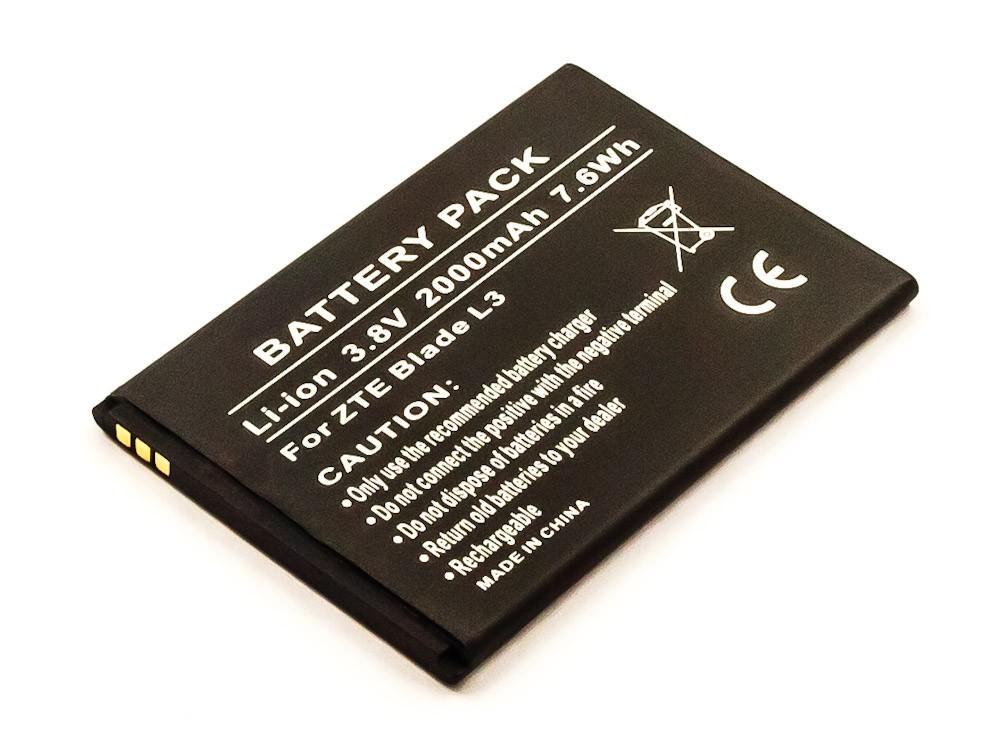 Bateria Compatível Blade L3 ZTE (2000mAh)