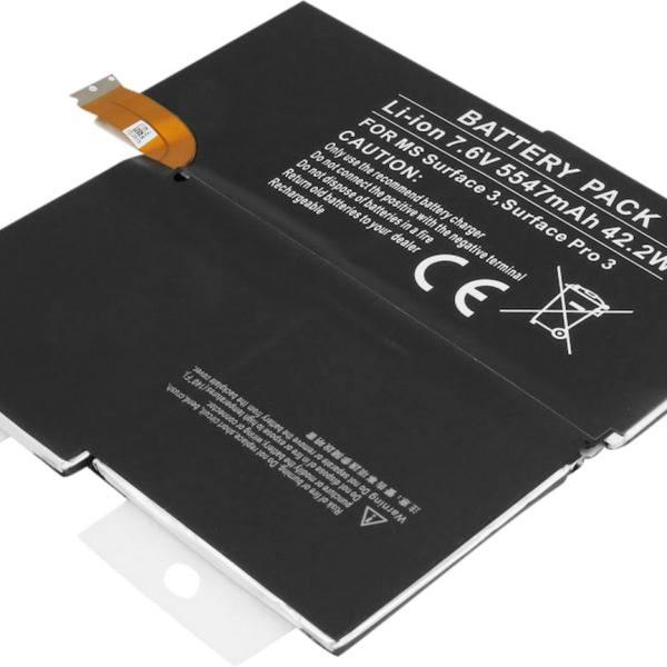Bateria Compatível Surface 3, Surface Pro 3 7,6V Microsoft (5547mAh)