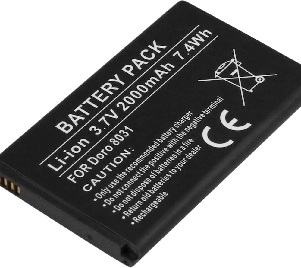 Bateria Compatível Doro 8031 3,7V (2000mAh)