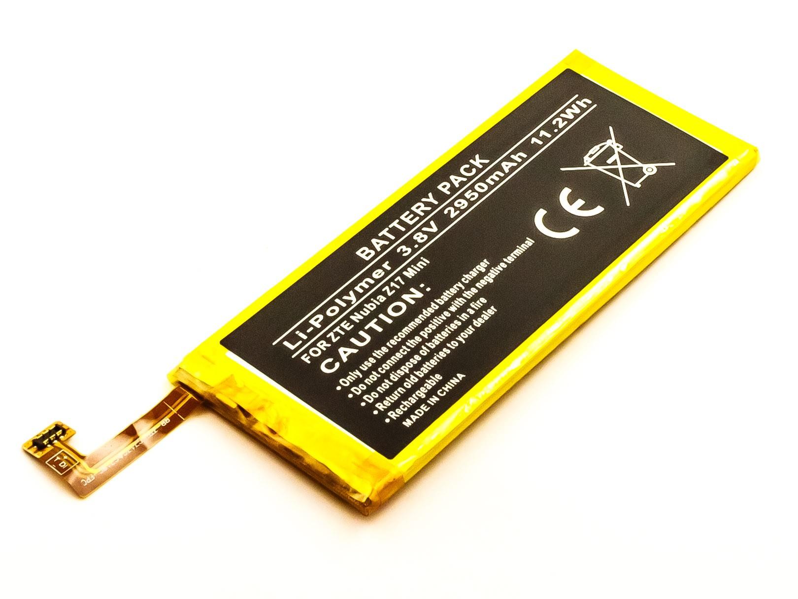 Bateria Compatível Li3932T44P6h796137 Nubia (2950mAh)