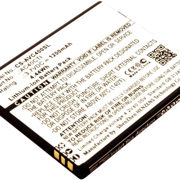 Bateria Compatível 40C Titanium Archos (1200mAh)