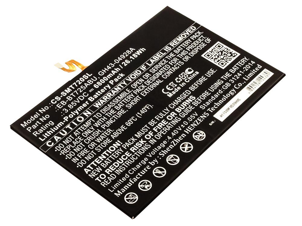 Bateria Compatível EB - BT725ABU, GH43 - 04928A Samsung (6800mAh)
