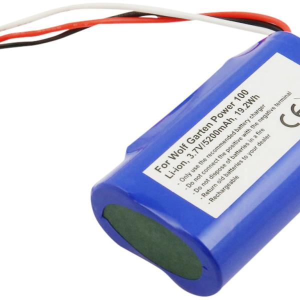 Bateria Compatível Garten Power 100 3,7V Wolf (5200mAh)