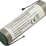 Bateria 18650 p/ Indústria 3,7V 2600mAh c/ Terminais de Solda Tipo Z