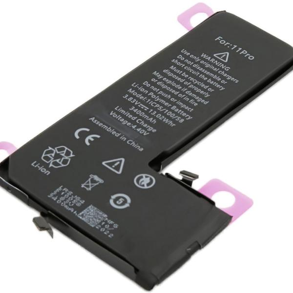 Bateria Compatível iPhone 11 Pro 3,83V Apple (3400mAh)