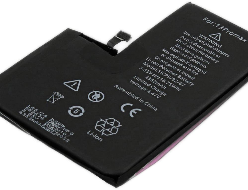 Bateria Compatível iPhone 13 Pro Max 3,85V Apple (4352mAh)